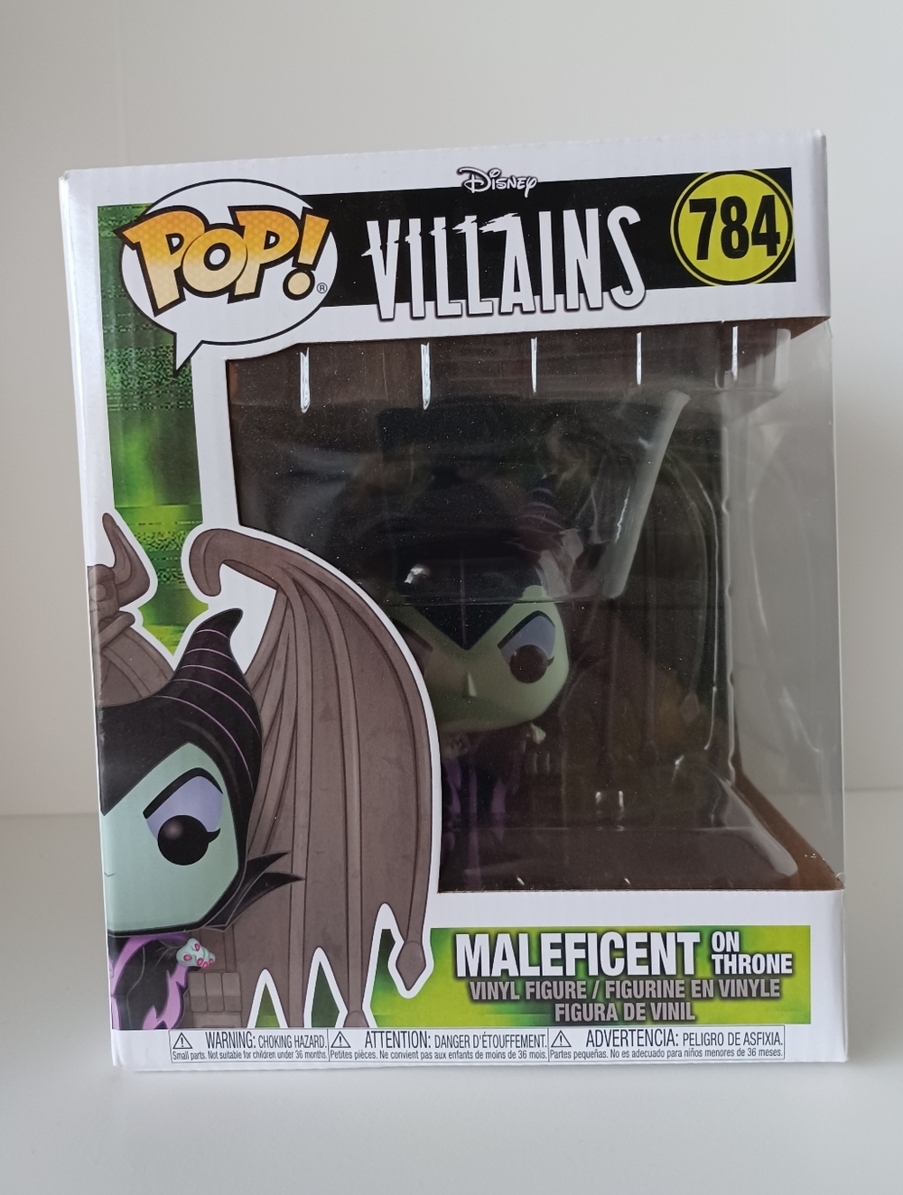 Disney Villains‎ Maleficent On Throne 784 Sleeping Beauty Vinyl Figure Funko Pop